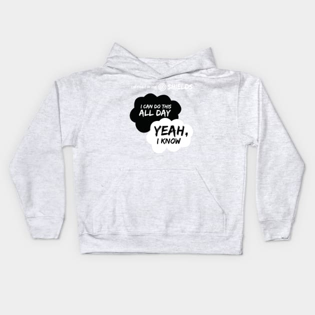 I CAN DO THIS ALL DAY- YEAH I KNOW Kids Hoodie by FunGangStore